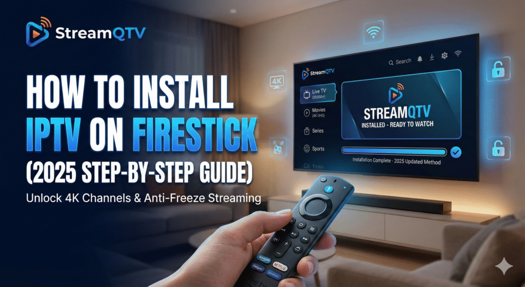 How to Install StreamQTV on Amazon Firestick (2025 Step-by-Step Guide)